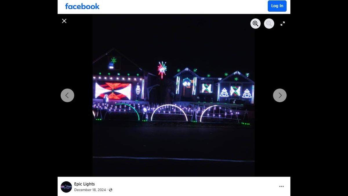Epic Lights is once again brightening up the Olympia area with its holiday light show.