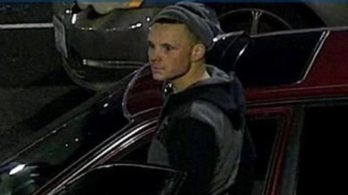 Surveillance image from the Red Wind Casino shows a suspect who was involved in Sunday night’s police chase, officials say.