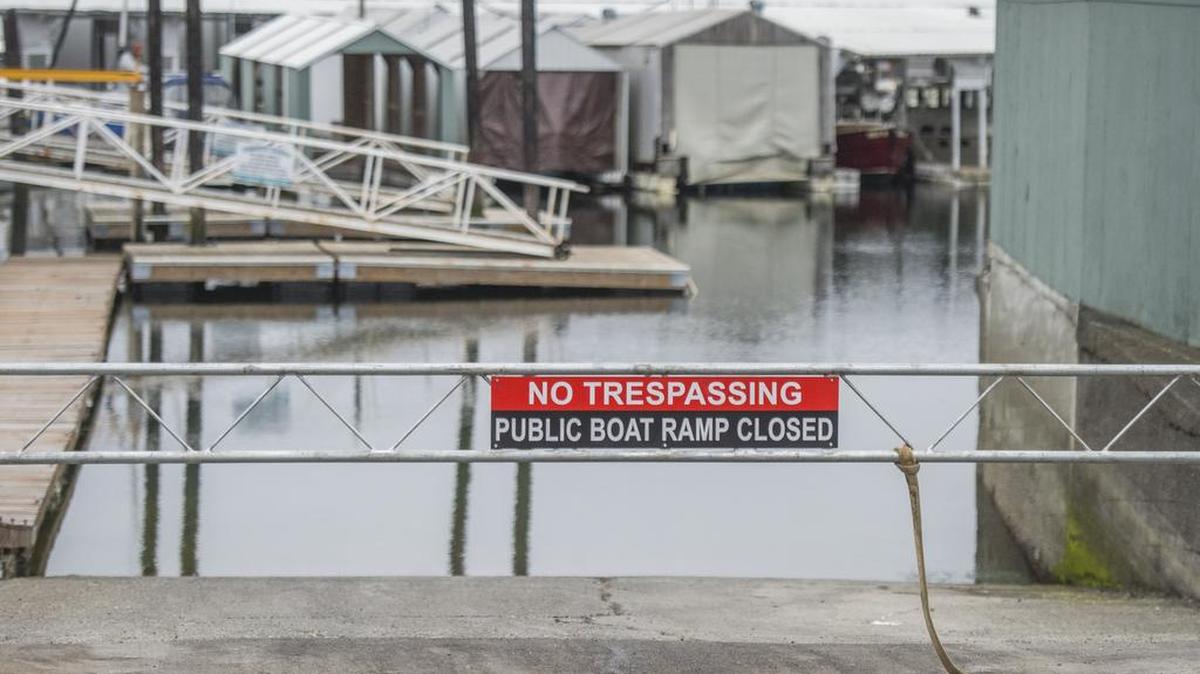 
A locking gate was installed in May at the boat ramp at Narrows Marina. The property owner is now planning bigger changes around the site that he says will improve safety after multiple deaths at the ramp.
