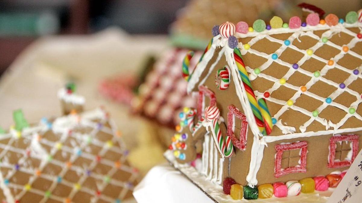 Creative expression meets delicious treats created by area bakers and artists who made their gingerbread houses
