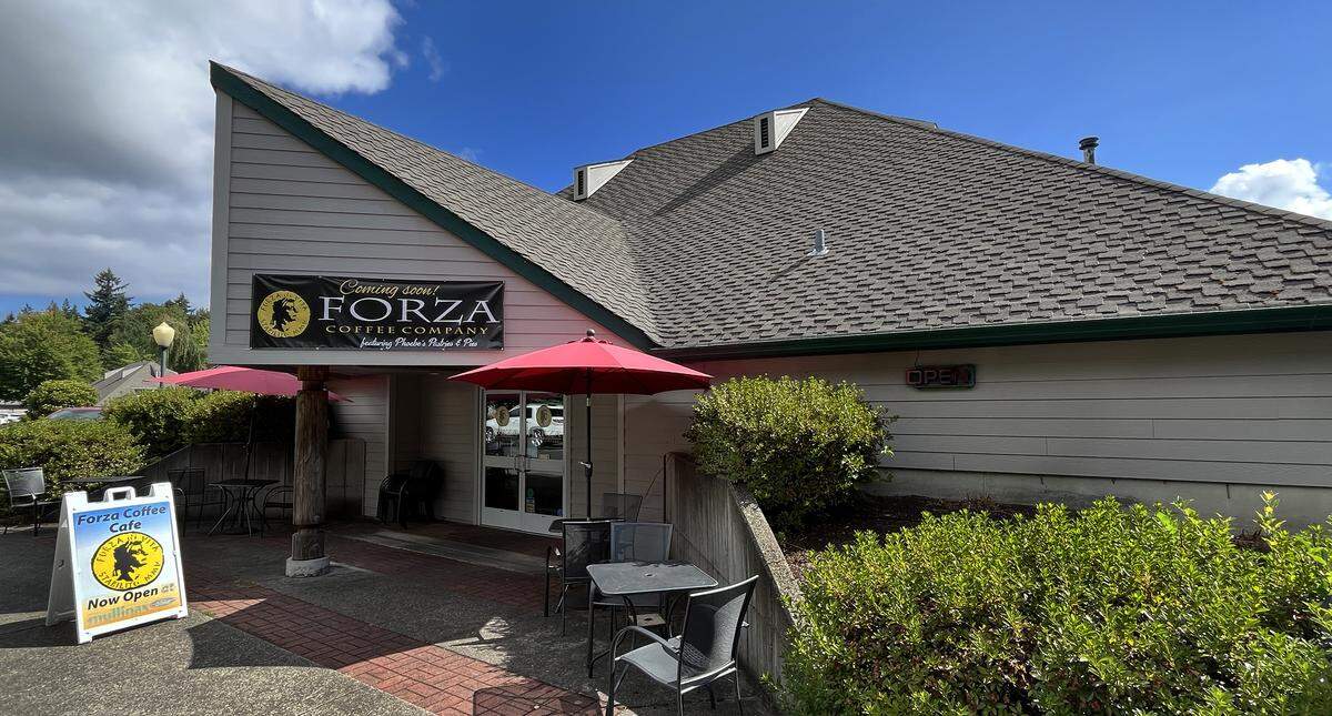 Forza Coffee Company has filled the former Phoebe's location in west Olympia, 1800 Cooper Point Road SW.
