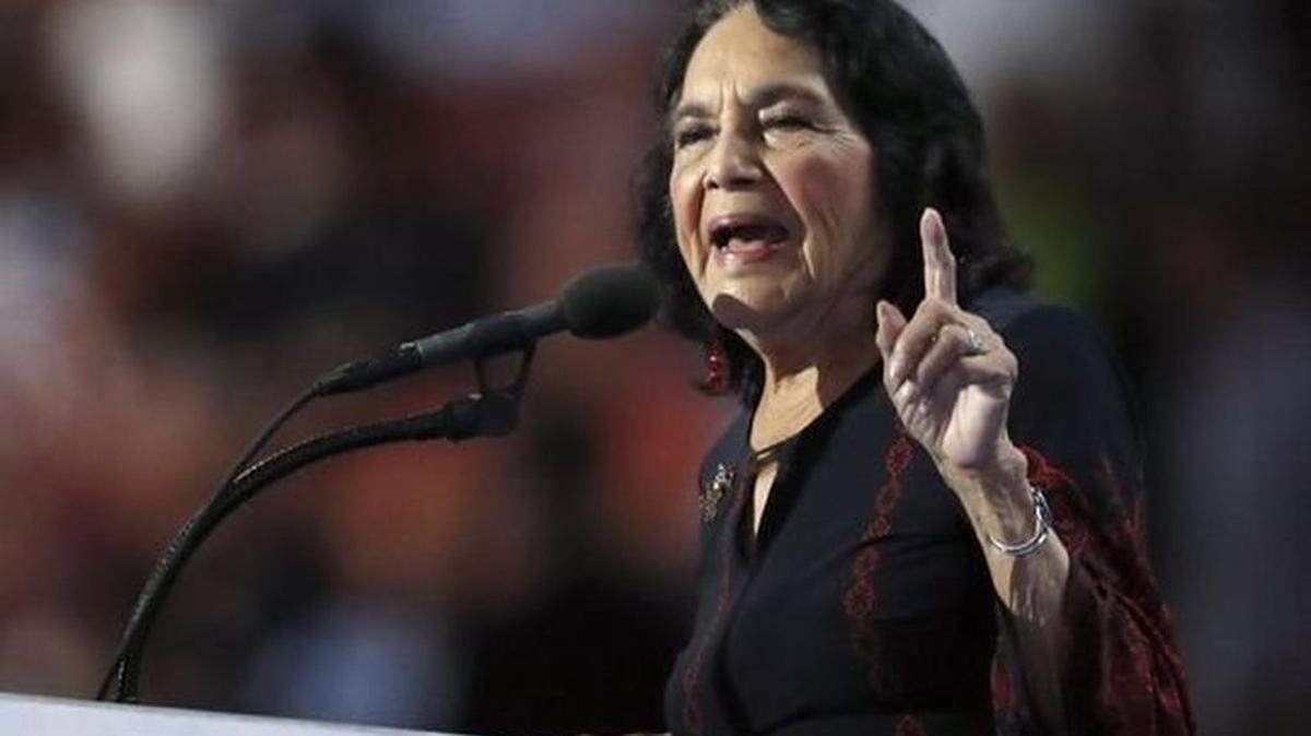 Civil rights icon Dolores Huerta will share the story of her life of activism at the Stay Woke rally Monday evening at the Washington Center for the Performing Arts.