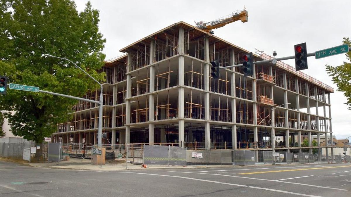 Olympia state office building on the block bordered by Capitol Way, 11th Avenue, Union Avenue and Columbia Street on Aug. 30, 2016.