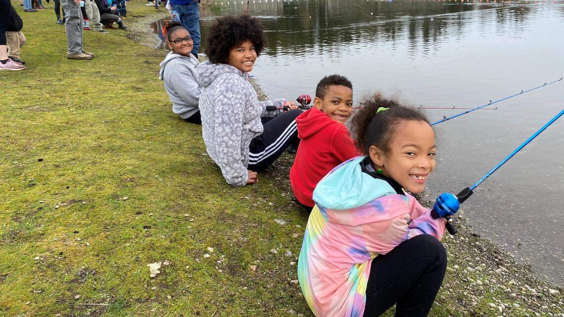 Kids can fish at Thurston Co. park Saturday. $7 for lesson and gear to take home