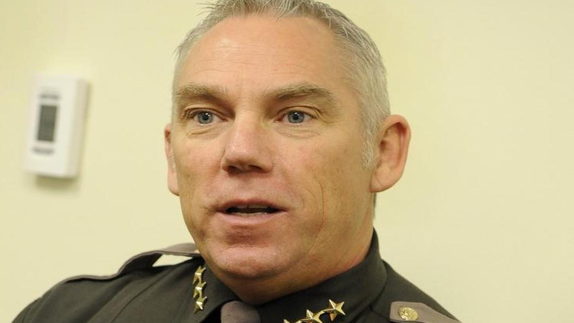 Sheriff John Snaza during a Feb. 11, 2016 interview.