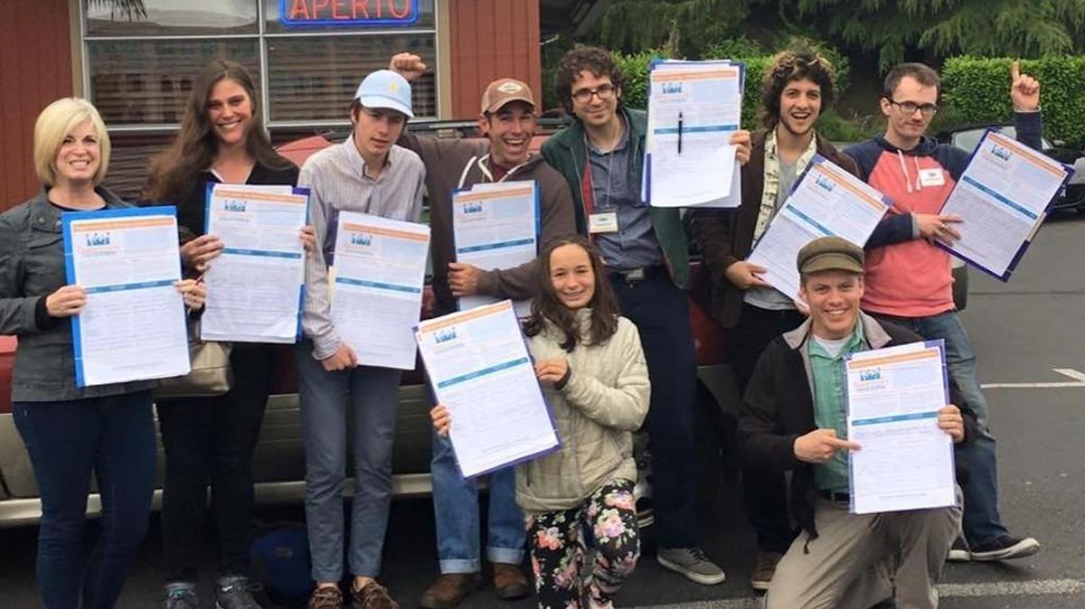 Supporters from Opportunity for Olympia collected nearly 9,000 signatures for the proposal.