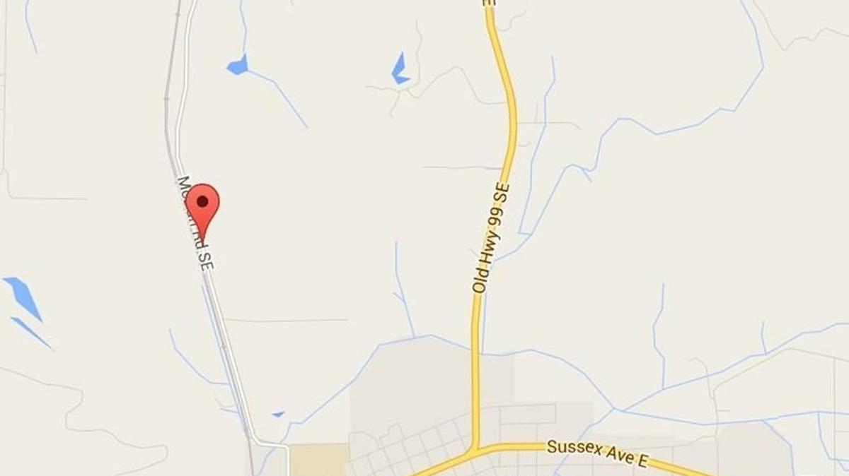 A portion of McDuff Road is closed to one lane due to a mudslide, according to Thurston County Public Works.