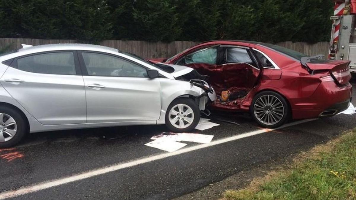 An 80-year-old man died in this crash Monday morning (June 13) on Tilley Road.