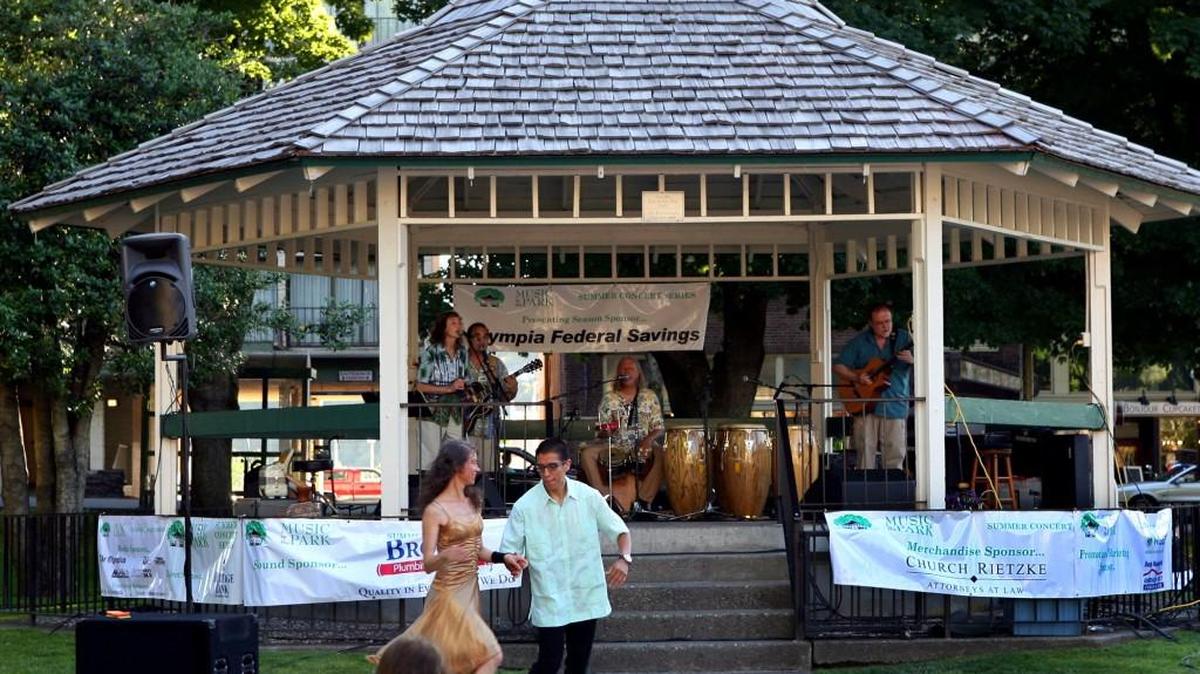 Olympia Downtown Association is again offering free Music in the Park concerts at Sylvester Park, but this year they are at 1 p.m. Sundays.