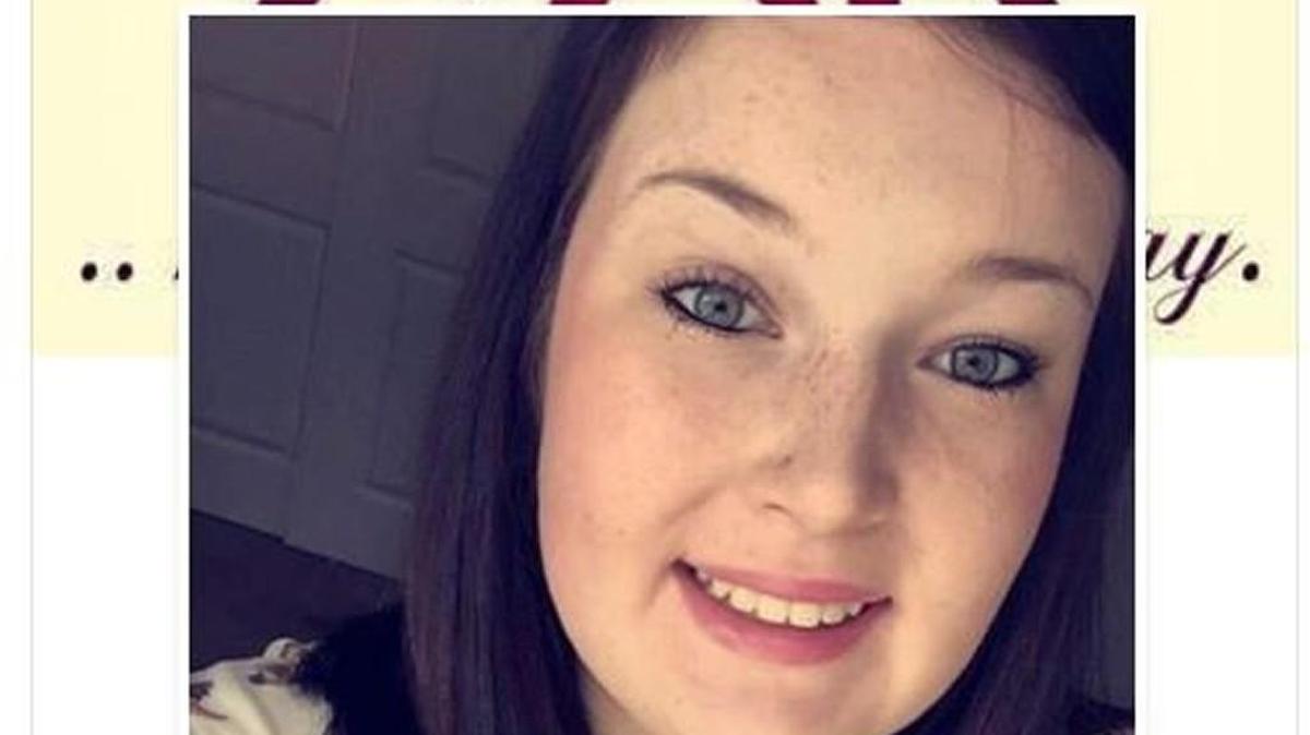Cheyllyn Collinsworth, pictured here on her Facebook page, was killed in a crash on Wednesday night.