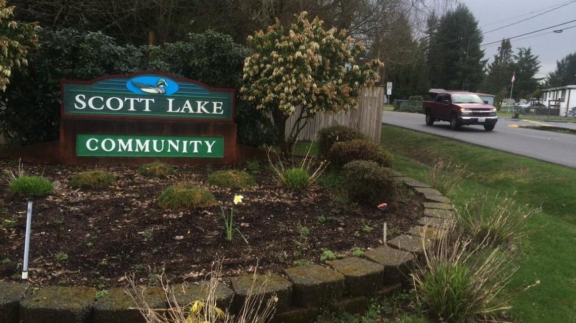A 92-year-old woman was mauled by a pack of dogs Sunday inside a home in the Scott Lake community in Thurston County. The woman was transported to Harborview Medical Center in Seattle where she was in critical condition as of Monday afternoon, according to her son.