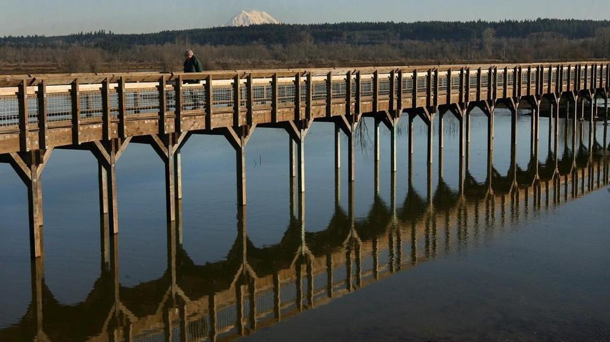 The Billy Frank Jr. Nisqually National Wildlife Refuge, as pictured in February 2011, is one of hundreds of sites that accept the American the Beautiful - National Parks & Federal Recreational Lands Senior Pass. The price of the lifetime pass jumps from $10 to $80 on Aug. 28.