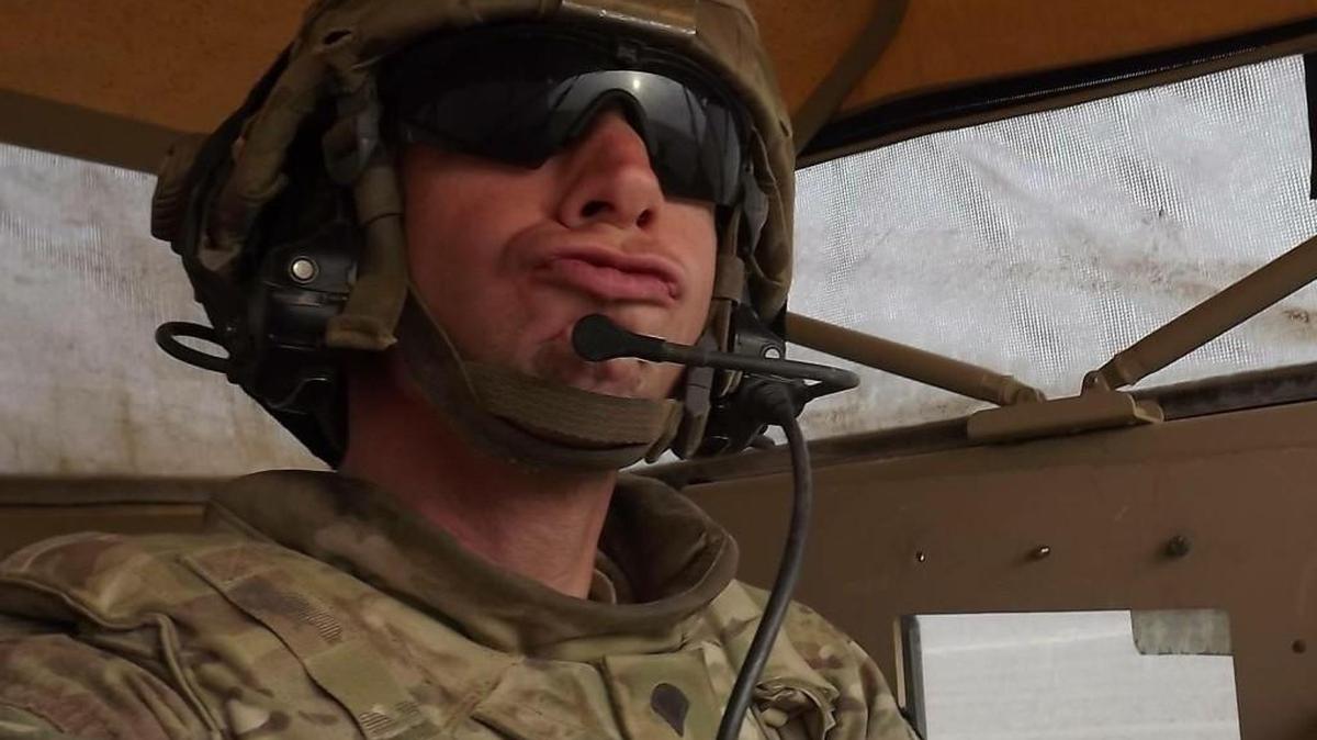 Army National Guard specialist Darrell Buller.