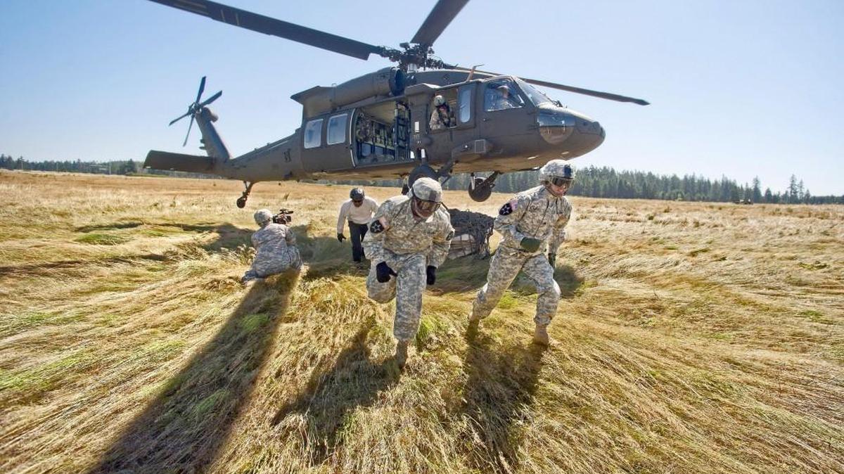 
A stalled proposal for a 5,000-home development in Yelm worries some military advocates in the South Sound because it could infringe on Army training areas at Joint Base Lewis-McChord. A part of the base near Yelm is often a place for helicopter training, firing ranges and artillery drills.
