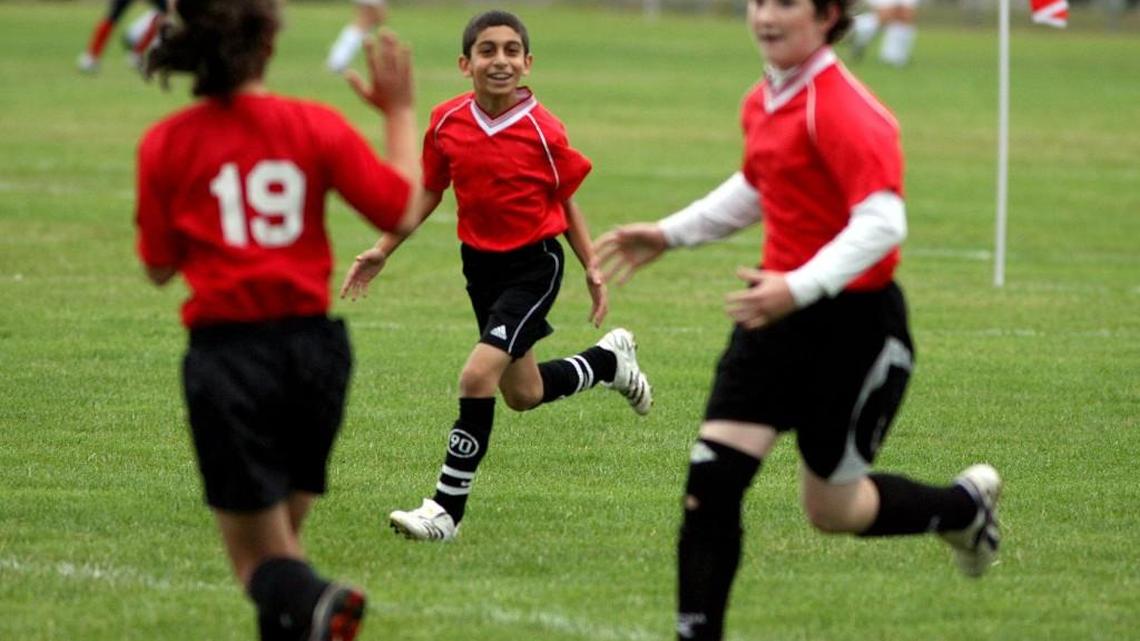 FILE PHOTO: Chinqually Booters Soccer Club hopes to reach kids in need this summer with its first-ever free soccer camps for elementary school-aged children, held in conjunction with the City of Lacey’s Playground Pals program.