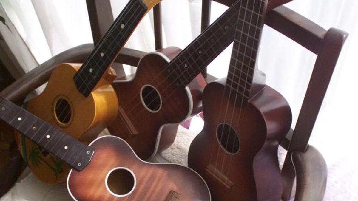 Lacey Ukulele Ohana, an intermediate level group of players who know basic chords and some strumming styles, will play island-style Hawaiian and traditional music on Wednesday evening.