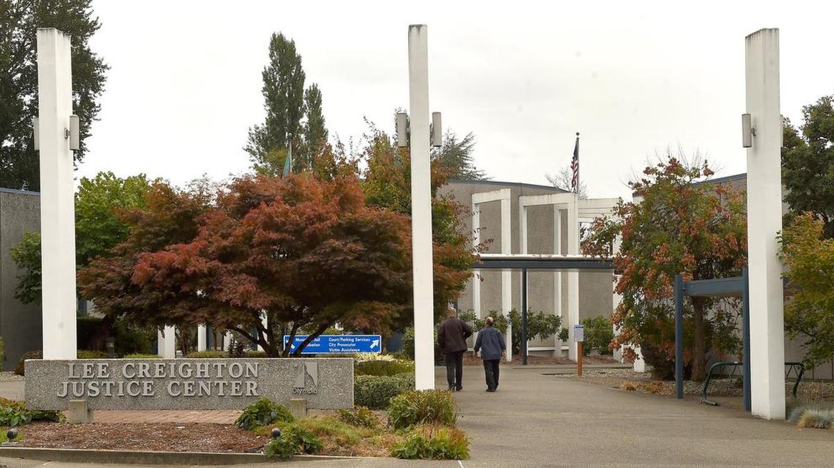 The City of Olympia Lee Creighton Justice Center is located at 900 Plum St. SE.