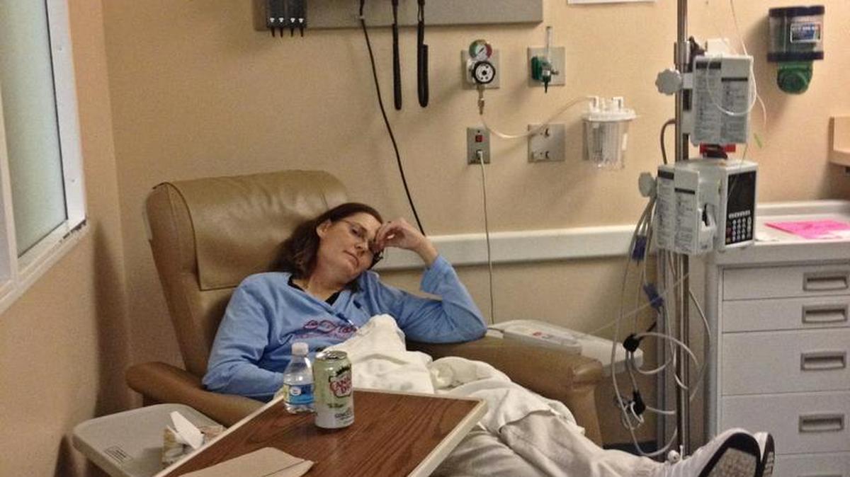 
Renee Padgett has been battling a rare form of cancer since 2012, much of that time spent at Cancer Care Alliance in Seattle. Her only option now is a stem cell transplant from a matching donor — and none has been found.
