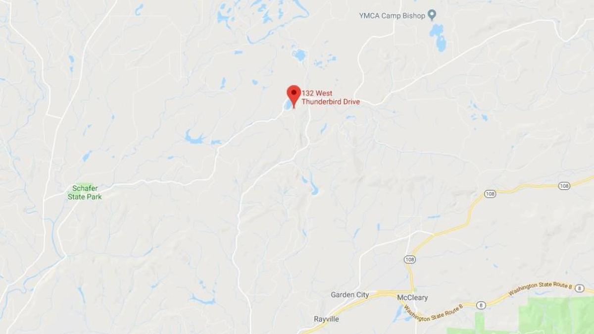 Location of a fatal Christmas Day house fire.