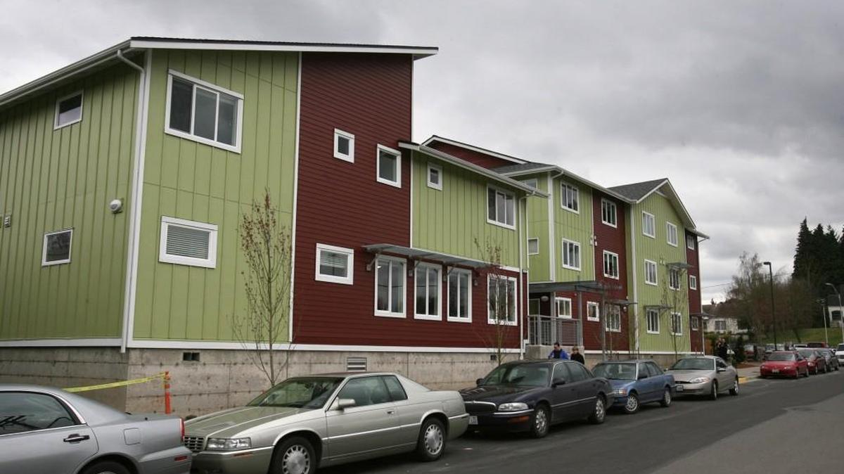 File 2007: The new Drexel House, an example of supportive housing, opened in 2007.
