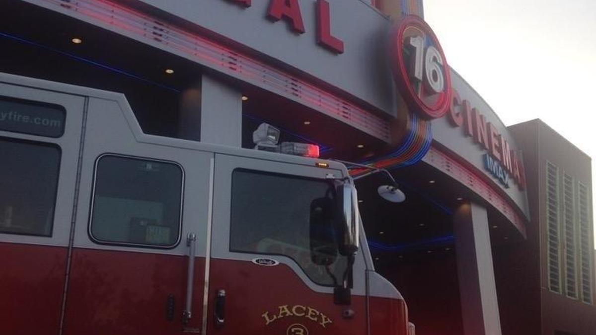 
Lacey Fire District 3 on Saturday responded to a report of a bathroom fire at the restaurant next to the Regal Martin Village Stadium 16 cinemas in Lacey.
