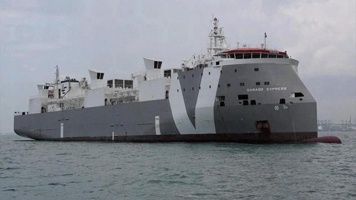 Ganado Express, a livestock carrier, will be loaded with more than 2,000 head of dairy cows this week, according to the Port of Olympia.