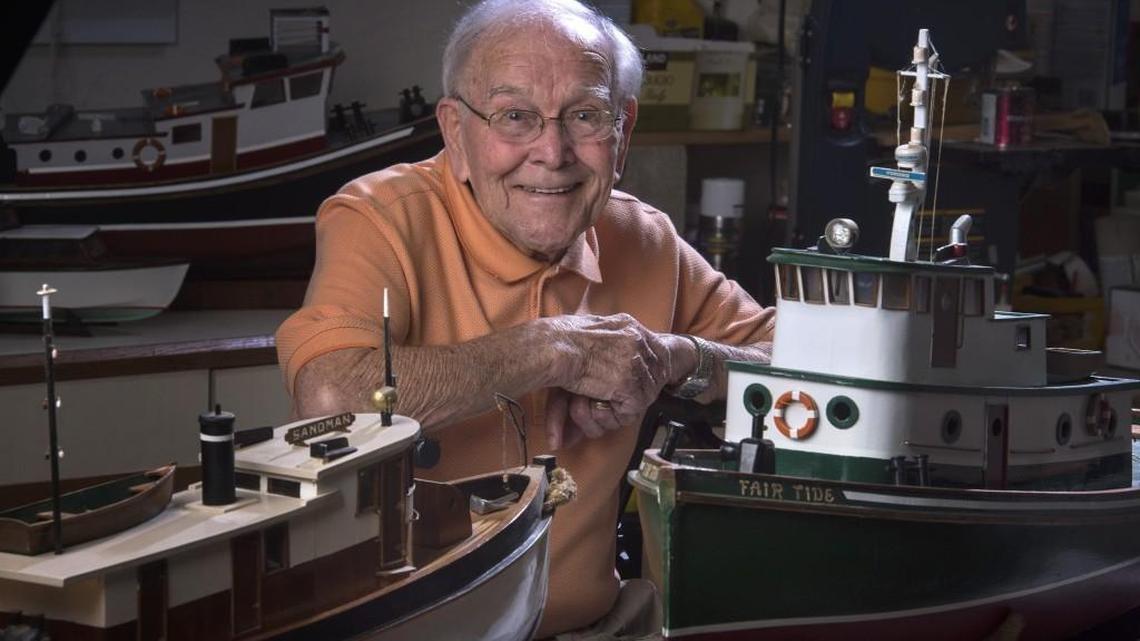 World War II Navy veteran John Hurst, 94, has spent nearly his entire life on the water, from fishing boats in Alaska, to Coast Guard ships around the globe, to captaining tug boats in Puget Sound.