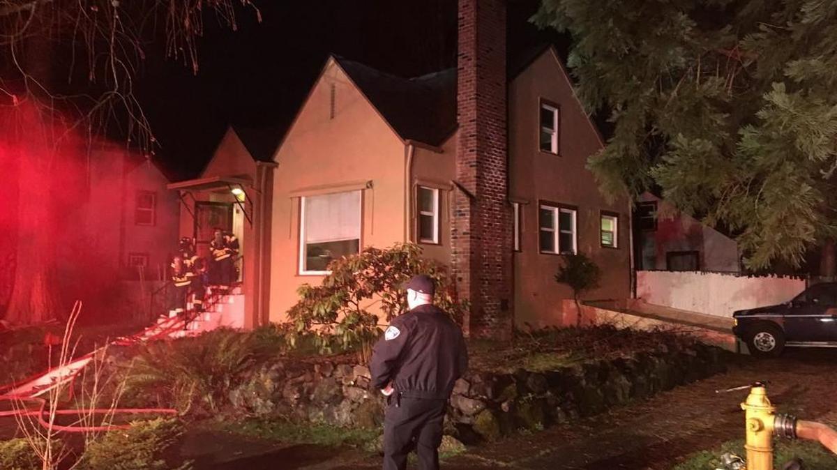 A heat lamp sparked a fire in an Olympia home. A pet tarantula was killed in the blaze early Friday.
