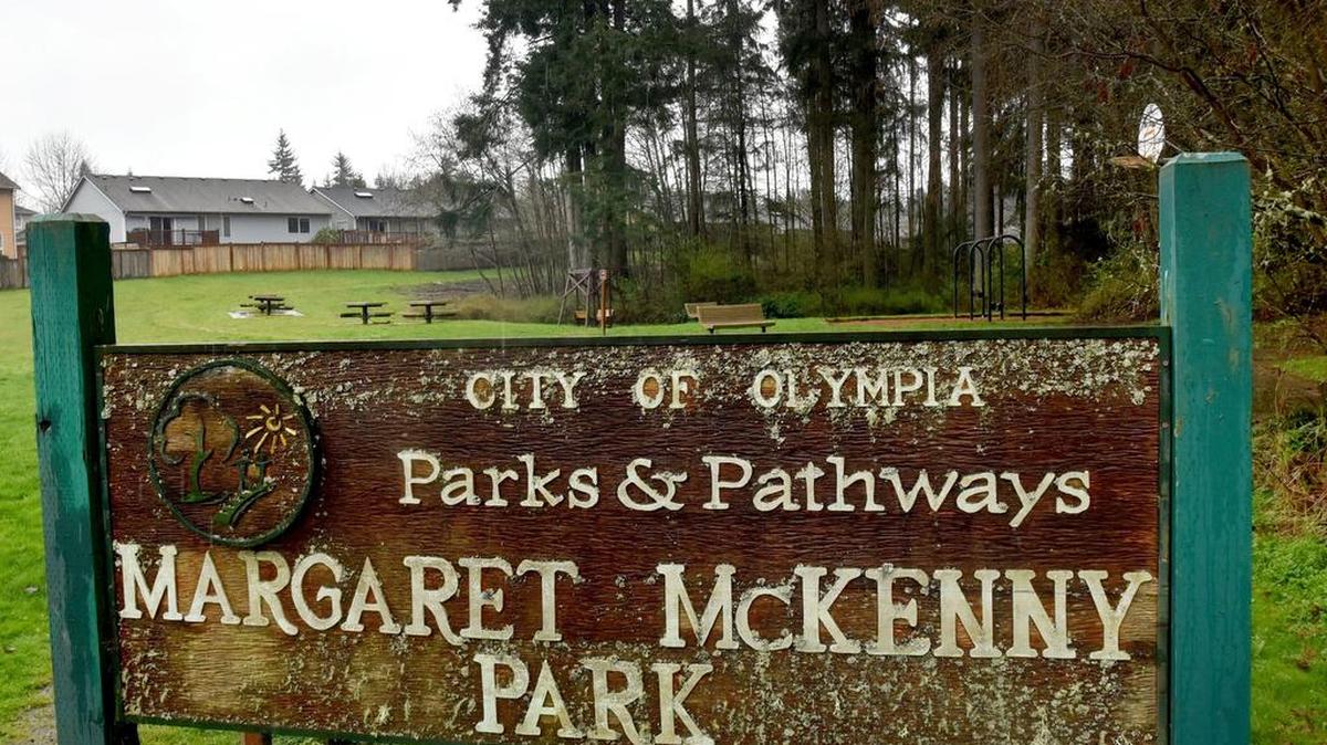 Volunteers will be pulling invasive plants in the wooded area of Margaret McKenny Park in southeast Olympia next Wednesday.
