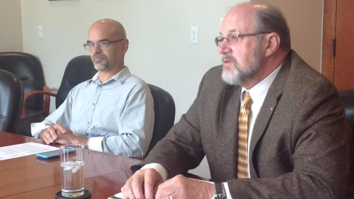 Port of Olympia District 2 commission candidate Bill Fishburn (left) and incumbent Bill McGregor are separated by 835 votes after Monday’s updated ballot count.
