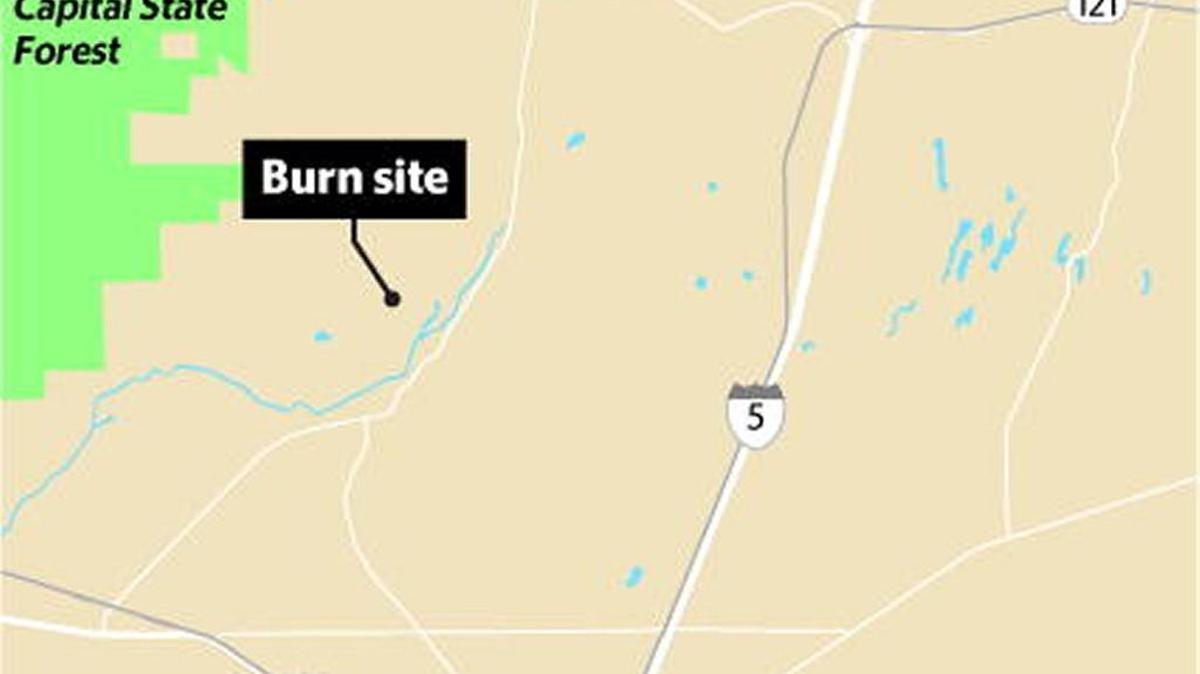 A prescribed burn Wednesday will cover about 30 acres at the Glacial Heritage Preserve, two miles south-southwest of Littlerock.