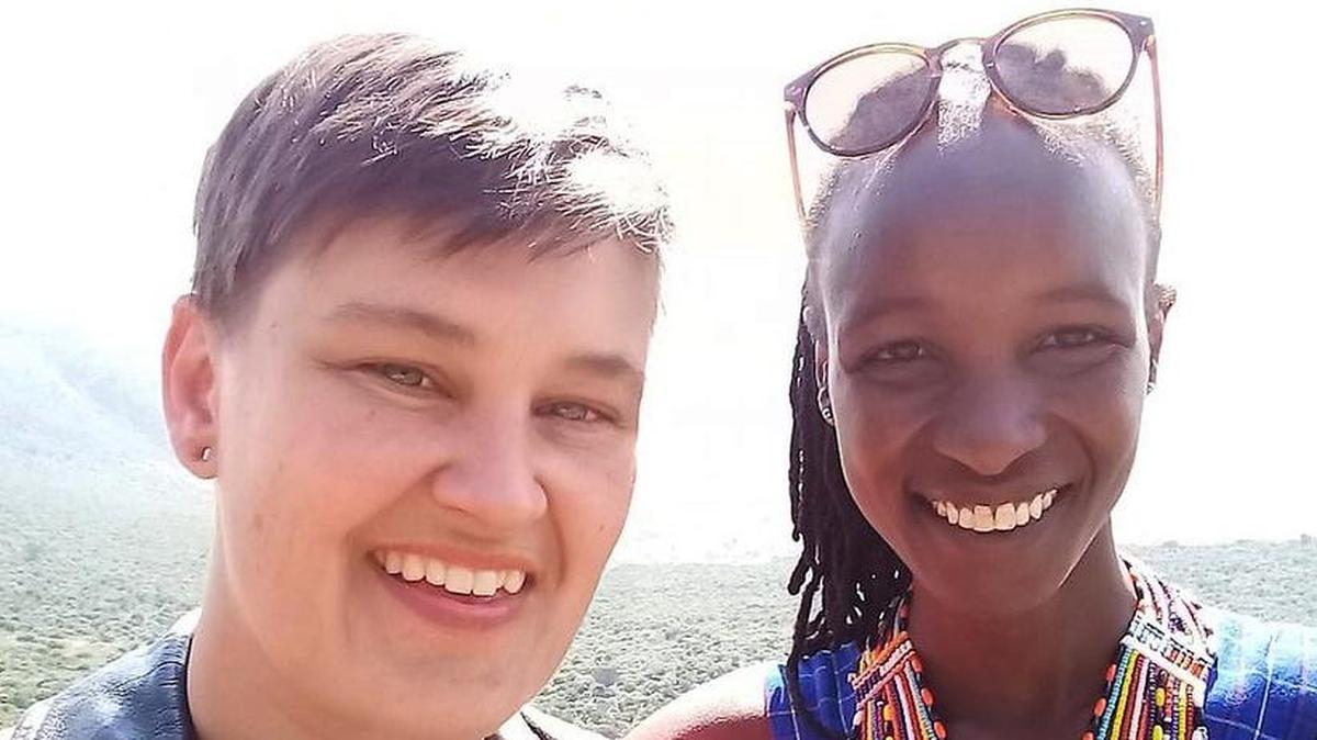 Joy Slicker rode her motorcycle across Kenya to ensure clean water for the Naning’oi School, a refuge for 300 Maasai girls escaping child marriage and female genital mutilation, and she will tell her story and show video at the gathering from 6-8:30 p.m. Tuesday at the Olympia Friends Meetinghouse.