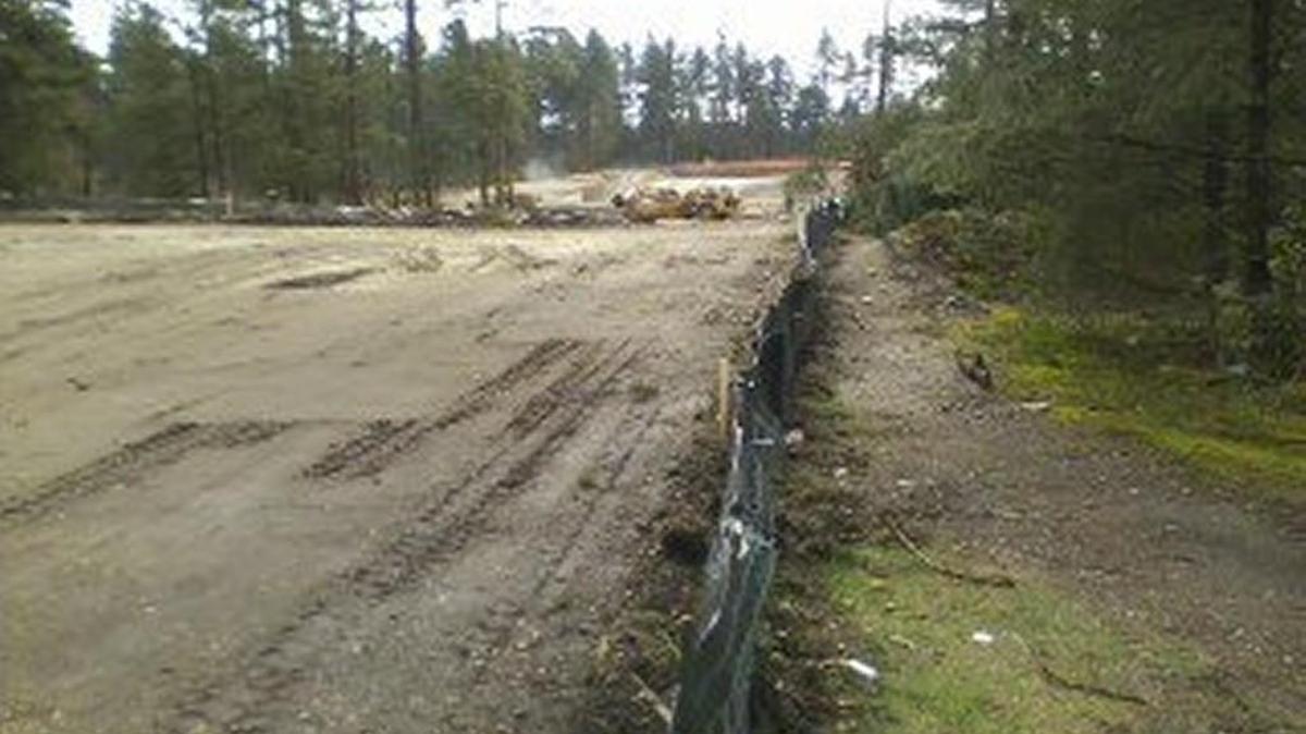 Looking south from Martin Way East at the work done to date to make way for a 623-unit multifamily development, including senior housing. Lacey City Council approved a development agreement for the project on Thursday.