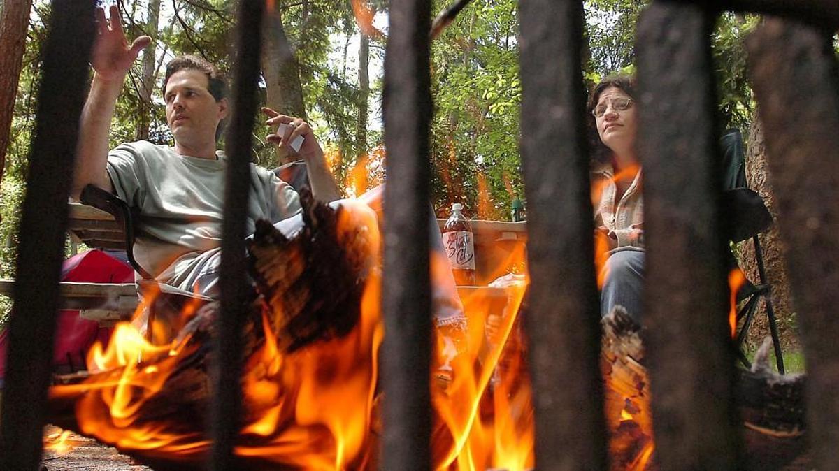 
FILE PHOTO: The state Department of Natural Resources will allow campfires on its lands over the Labor Day weekend.
