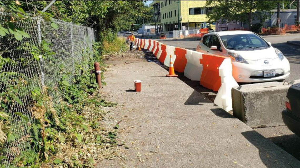 City cleans up garbage along Pattison Street created by RV settlement