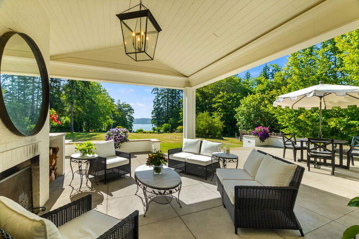 The home has a “picture-perfect” patio, a Zillow listing said.