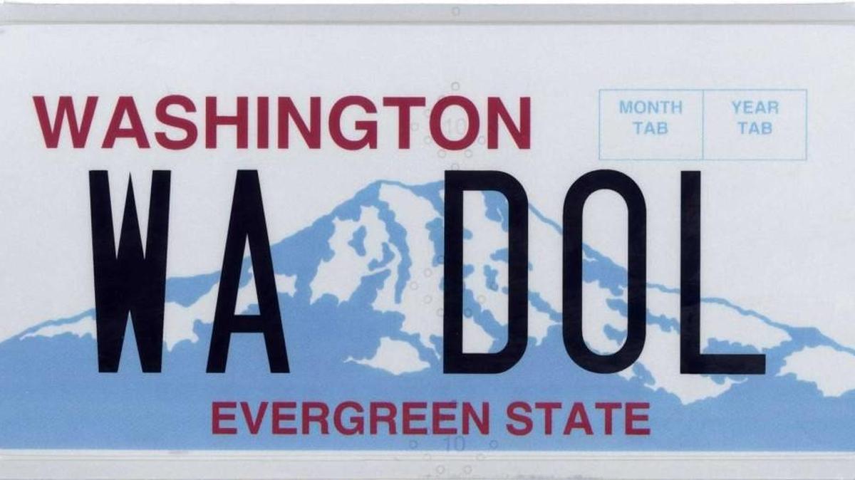 RCW 46.16A.200, which regulates the use of license plates in the Evergreen State, specifically says a rear plate must be “kept clean and be able to be plainly seen and read at all times.”