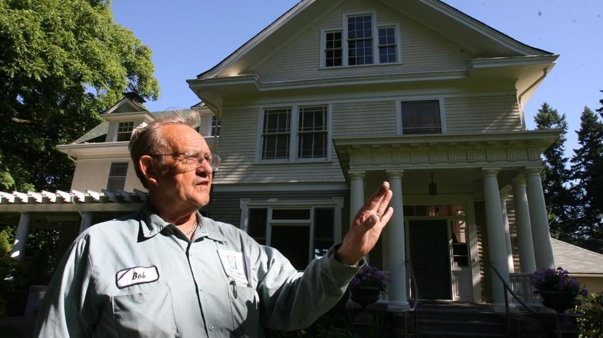 
Bob Crim, longtime caretaker of the Schmidt House, historic home of Olympia Brewing Co. family, talks about the home’s history.
