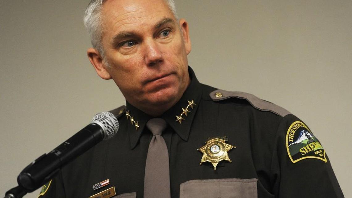 Thurston County Sheriff John Snaza.