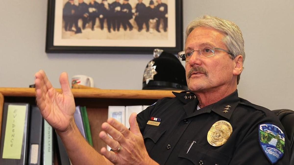 Former Tenino Police Chief John Hutchings.