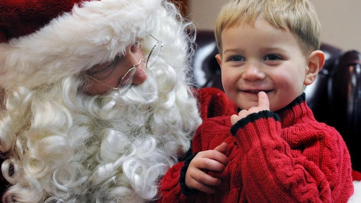 Santa Claus was on hand during the annual tree and menorah lighting ceremony on JBLM McChord Field. Santa comes to Capital Mall in Olympia starting Saturday.