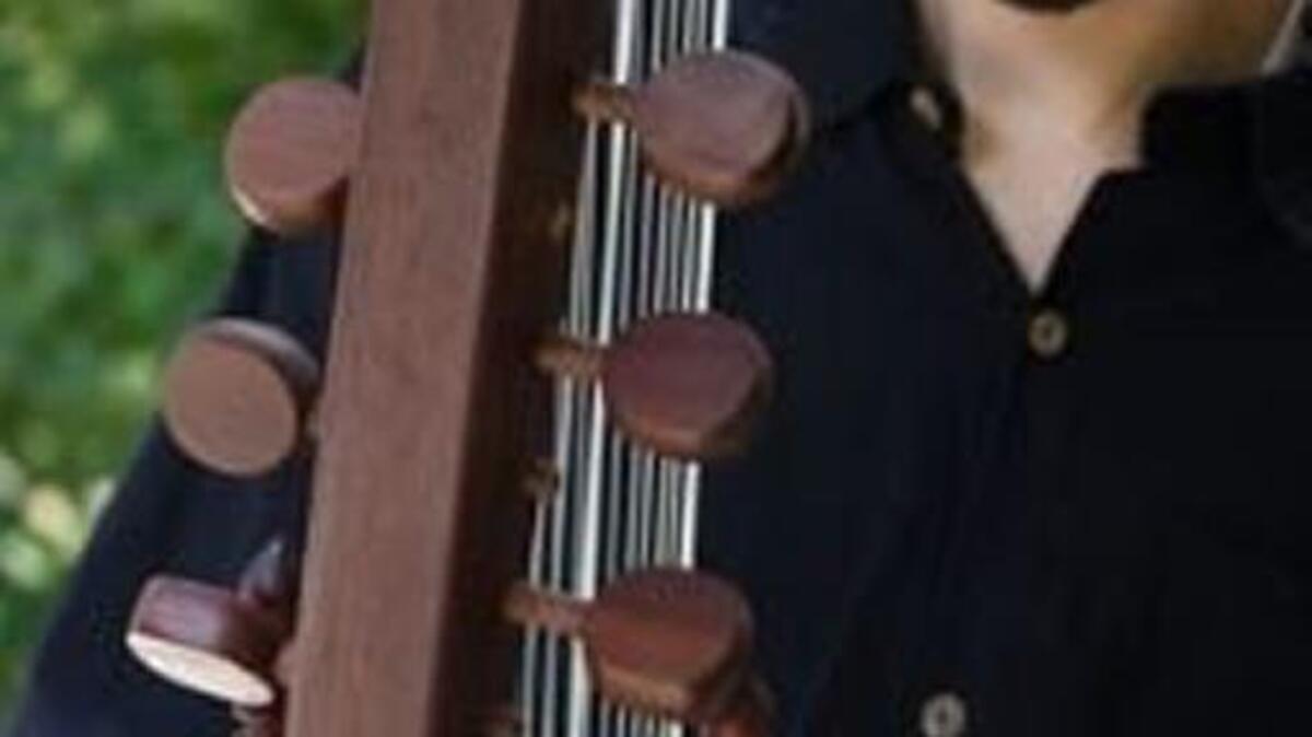 Sean Gaskell will perform on and demonstrate the kora, an ancient 21-string harp from West Africa, on Thursday at the Olympia Timberland Library.