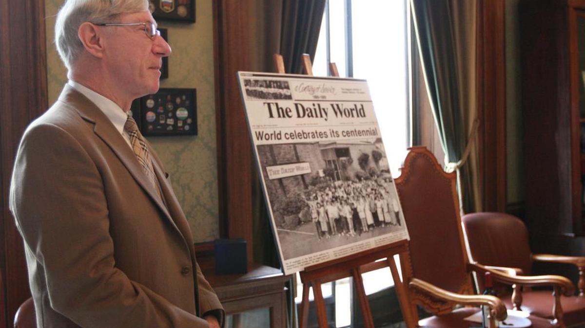 John C. Hughes, the chief historian for the Office of the Secretary of State, will give a talk called “The Art of Oral History” on Thursday at the Schmidt House in Tumwater.
