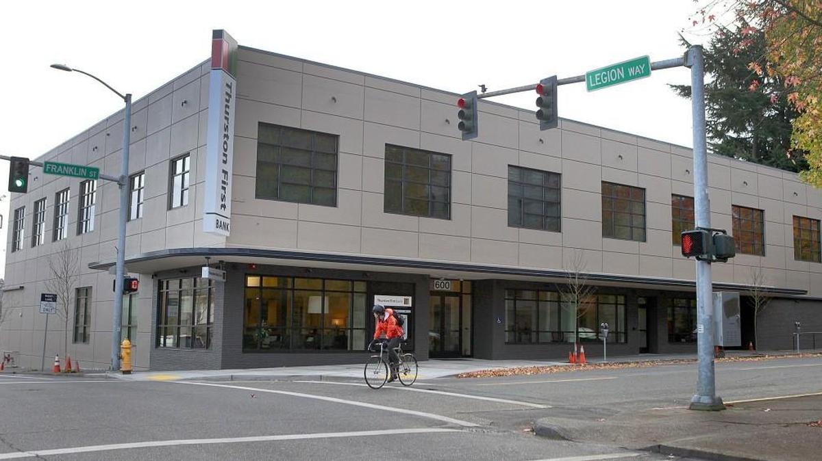 The Thurston First Bank Building is a former state office that now is home to the bank and Three Magnets Brewing Co. after a massive renovation project. Local architect Ron Thomas will share his experiences with the bank building Thursday at a meeting of Olympians for People-Oriented Places.