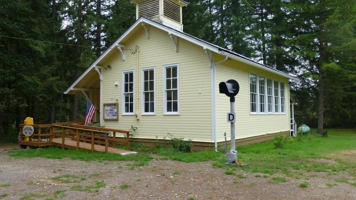 Gate Community Club plans to use a $5,000 Thurston County Historic Commission grant to make ceiling and porch repairs at the Gate City Schoolhouse. The organization was one of seven grant recipients announced this week by Thurston County.