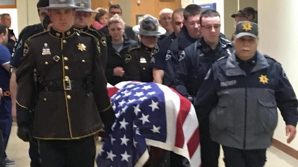 The Pierce County Sheriff’s Department posted this photo Monday morning on social media confirming that Deputy Daniel McCartney died after being shot late Sunday near Frederickson. “Please continue to keep his family, friends, and our department in your thoughts and prayers,” the Sheriff’s Office posted.