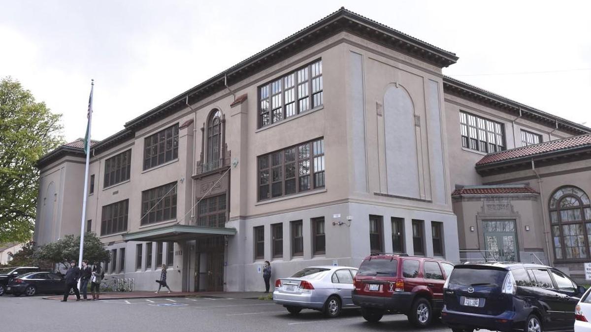 The Knox Administrative Center for the Olympia School District.