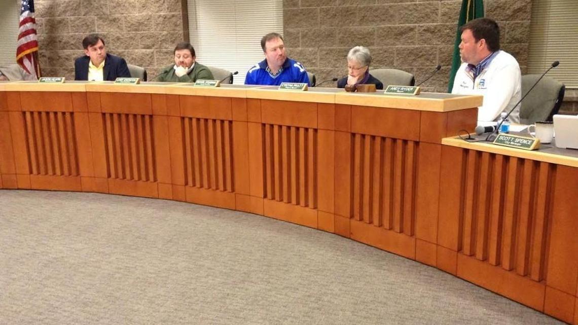 Lacey City Council will consider Thursday whether to ban homeless camps on public property in the city.