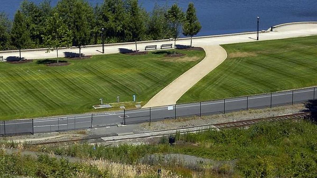 The switchback trail on the Capitol Campus will be closed on Tuesday for maintenance.