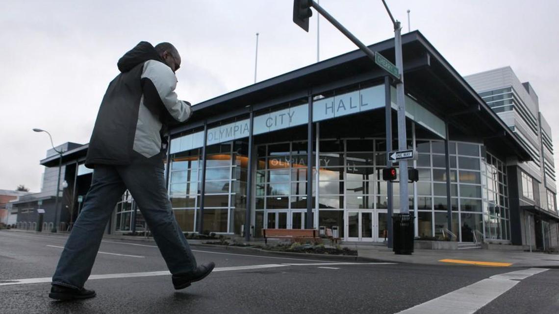 Olympia City Hall shown on Thursday, March 10, 2011.
